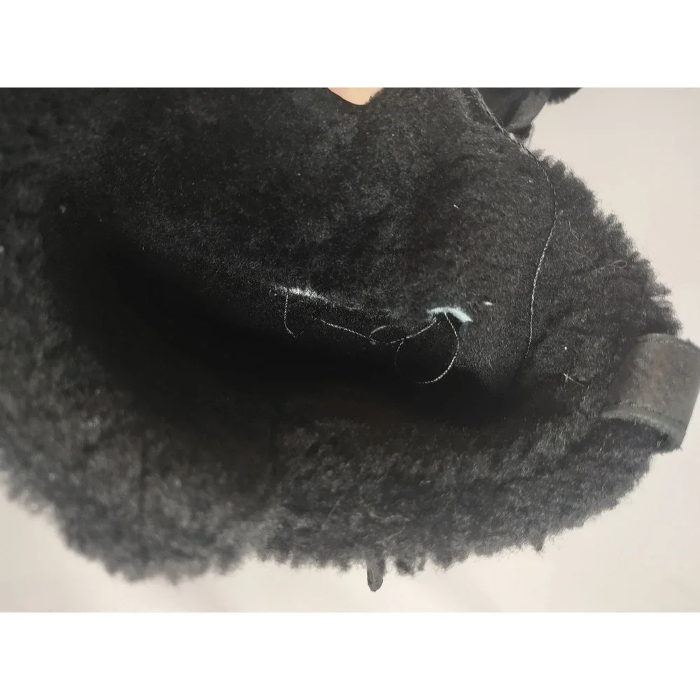 Black Moto Style Becket UGGs Size 6.5 Women's Winter UGG Boots
